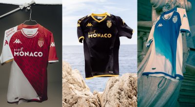 Cheap replica Monaco football kits 2023-2024